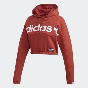 adidas cropped hoodie